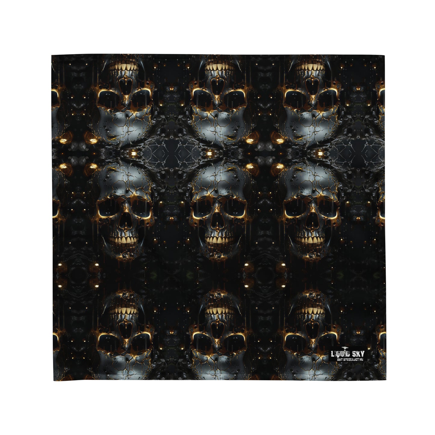 Melting Skulls All-over print bandana