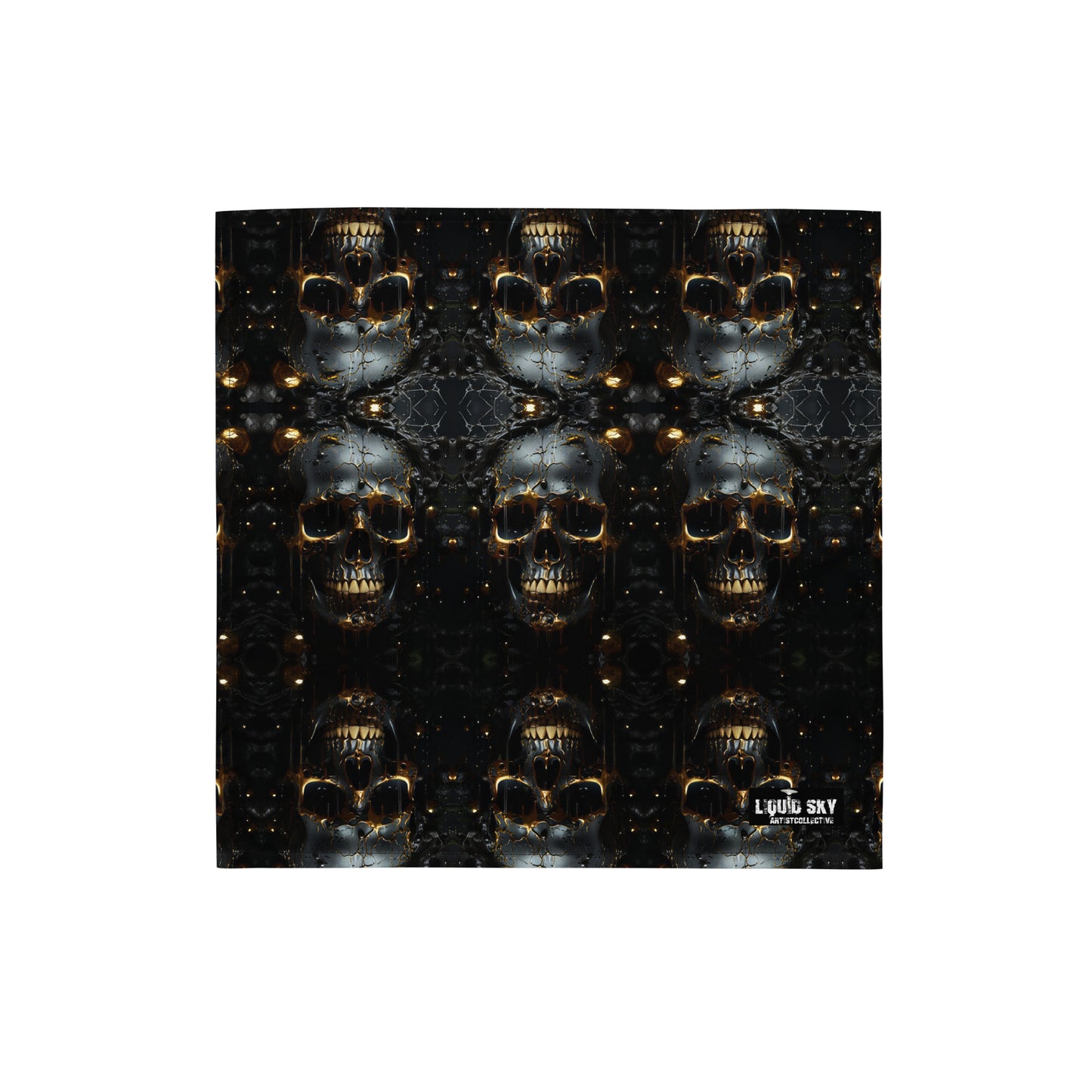 Melting Skulls All-over print bandana