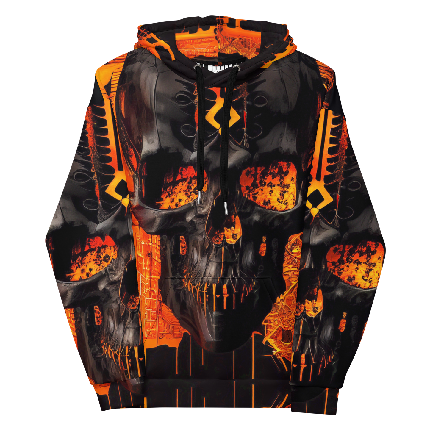 Acid Skulls 01 Unisex Hoodie Djungle Fever