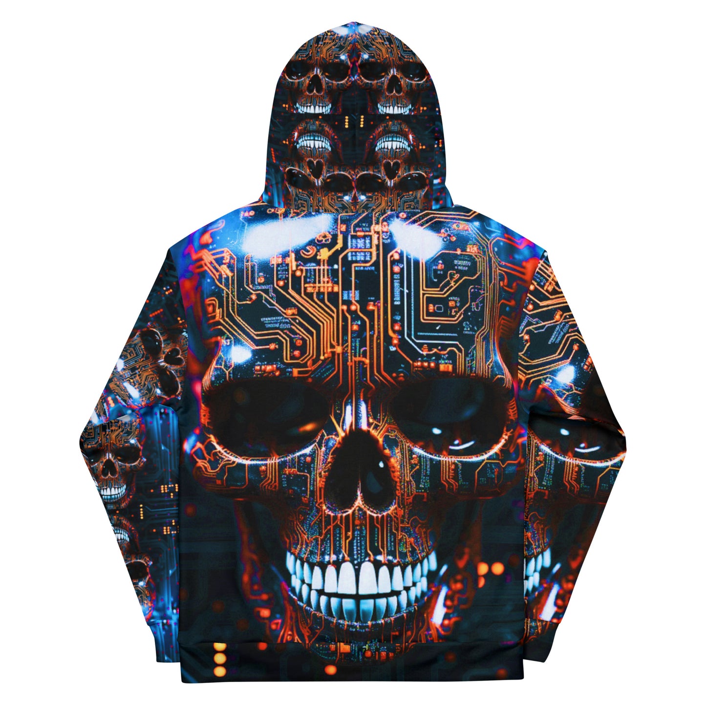 PCB Skull 01 Unisex Hoodie
