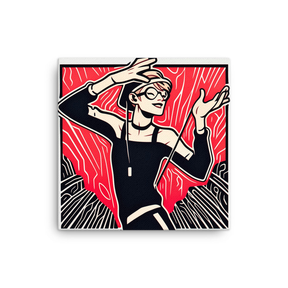 Partymood 02 Artprint on Canvas