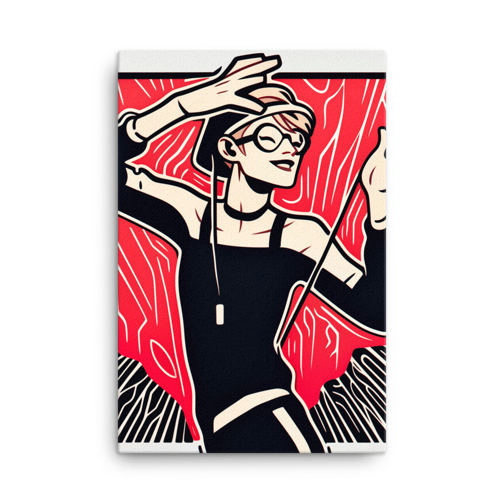 Partymood 02 Artprint on Canvas