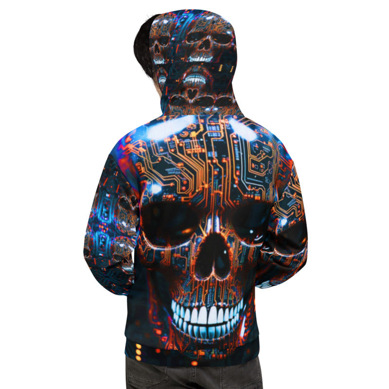 PCB Skull 01 Unisex Hoodie