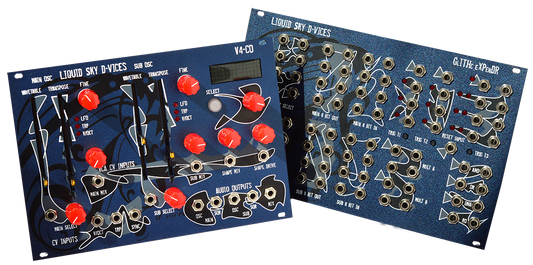 Liquid Sky d-vices V4CO & GLITHc Circuit Bending eXpenDR  - AVAILABLE NOW