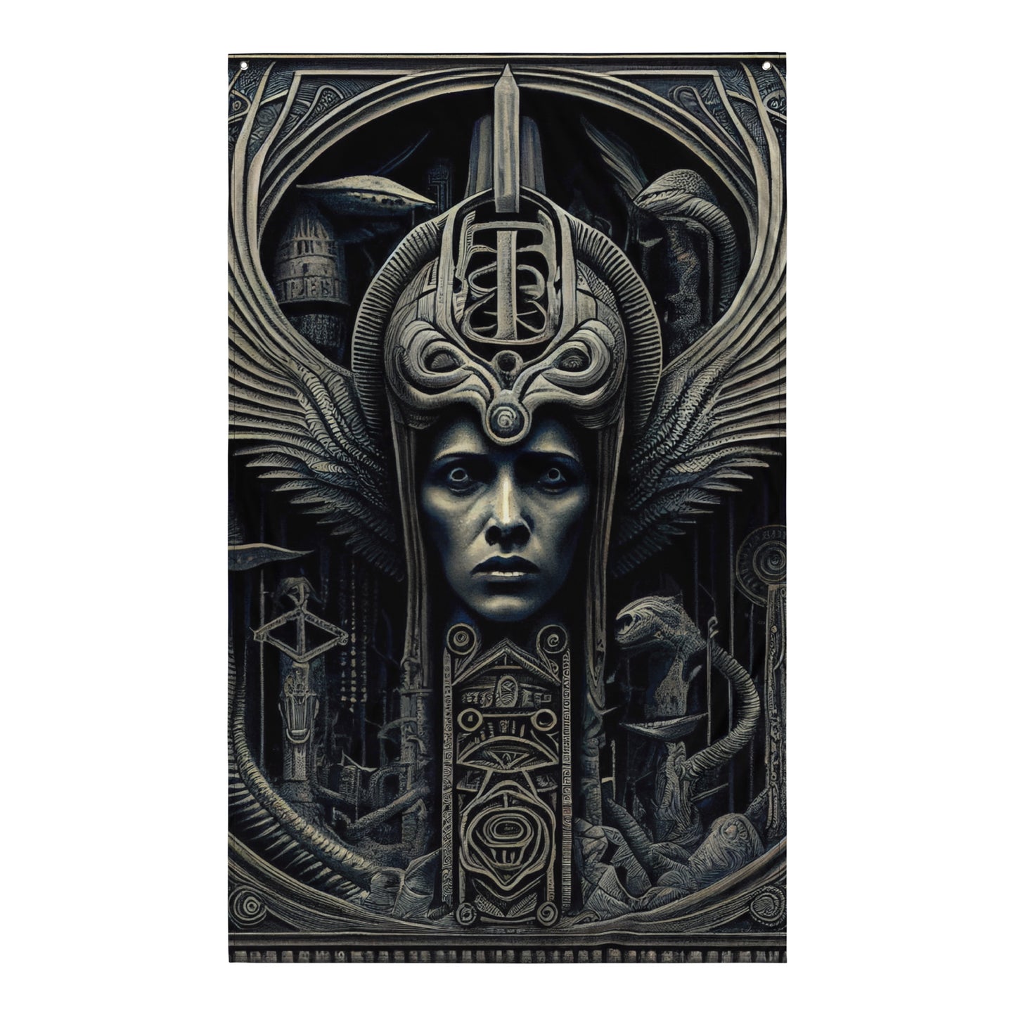 Art Deco Horror 01 Flag - Show Your FKKN Flag!
