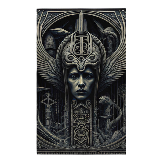 Art Deco Horror 01 Flag - Show Your FKKN Flag!