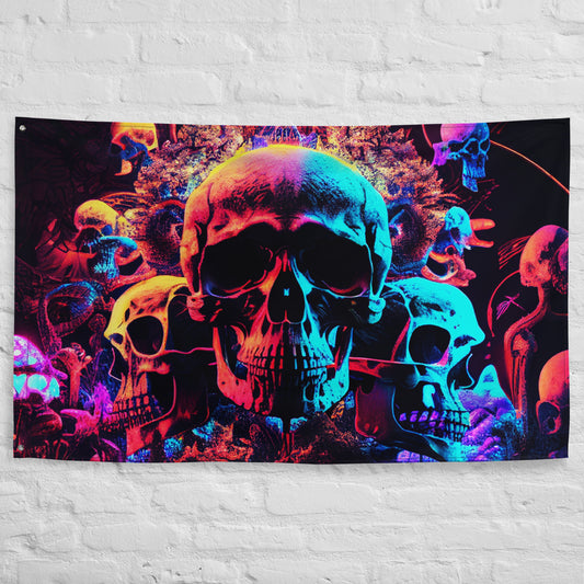 Acid Skulls 03 Flag Djungle Fever - Show Your FKKN Flag!