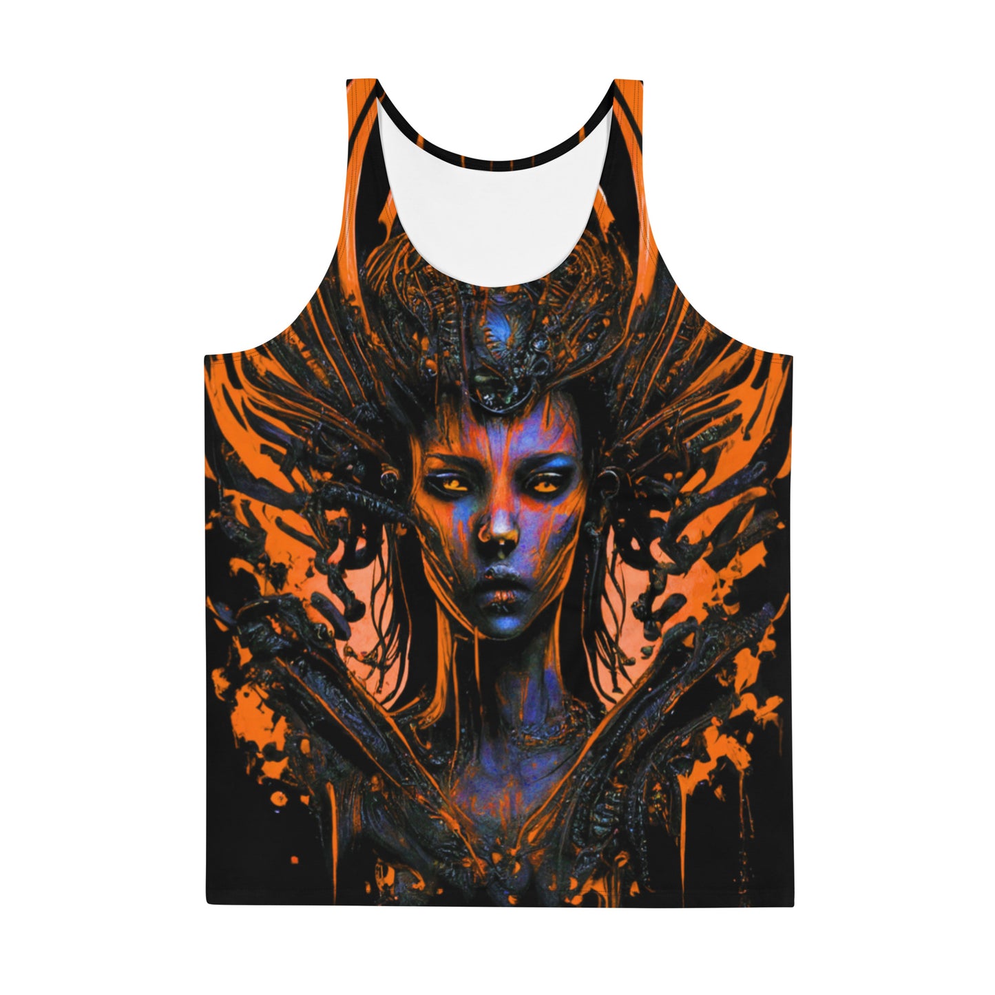 Santa Muerte High Priest 05 Unisex Tank Top