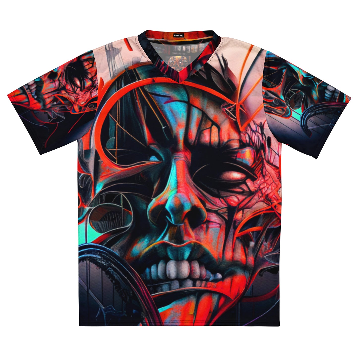 Dada Zombie 01 Recycled unisex sports jersey - Djungle Fever