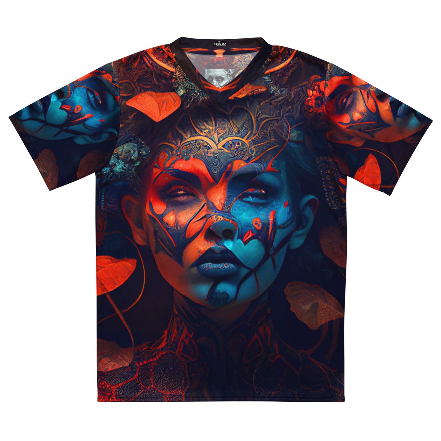 Drrrruggy Elf Recycled unisex sports jersey - Acid Art Skate Wear / Club Wear / Stage Fashion