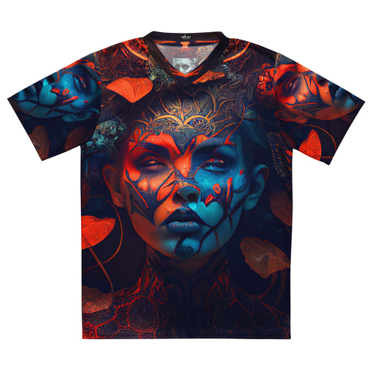 Drrrruggy Elf Recycled unisex sports jersey - Acid Art Skate Wear / Club Wear / Stage Fashion