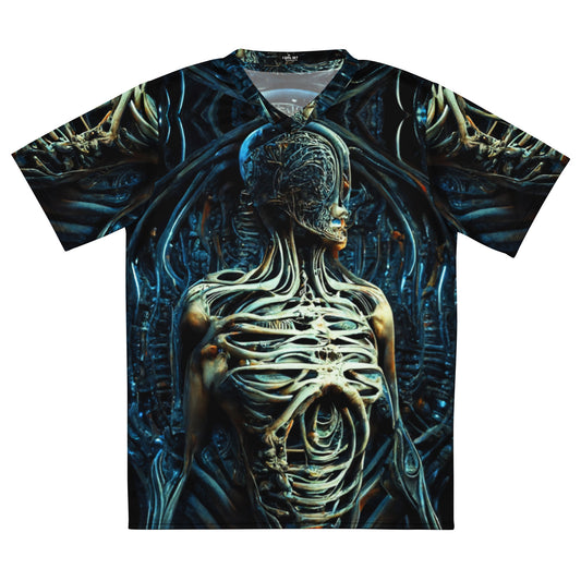 Alien Birth 01 Recycled unisex sports jersey - Greetinxxx From Da Dark Side