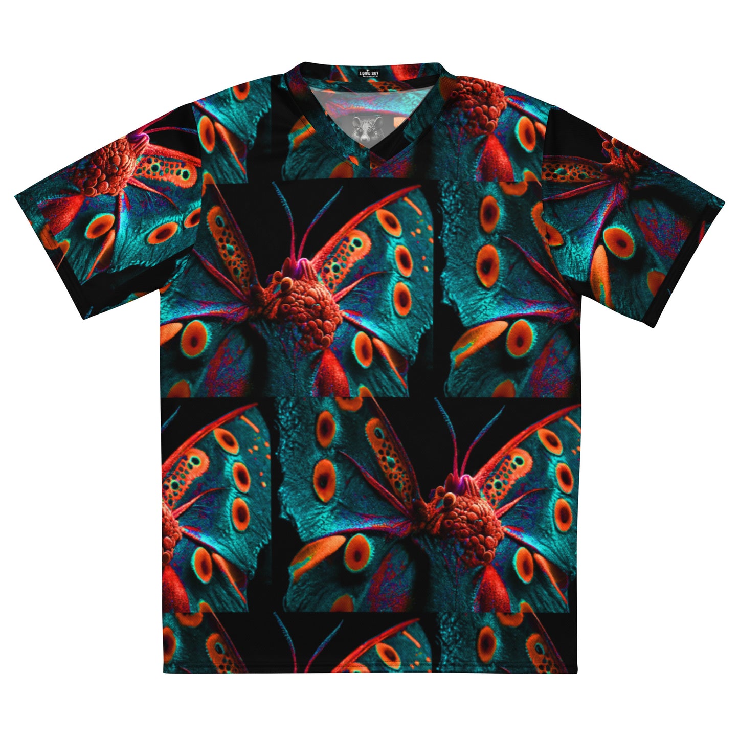 Acid Butterflies 01 For Alena - Recycled unisex sports jersey