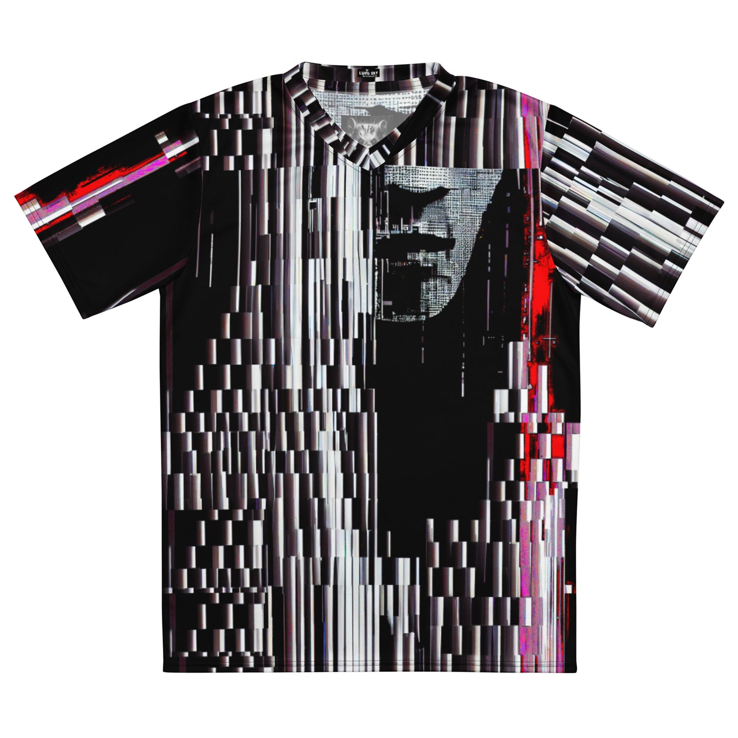 Glitch 06 T Shört - Recycled unisex sports jersey
