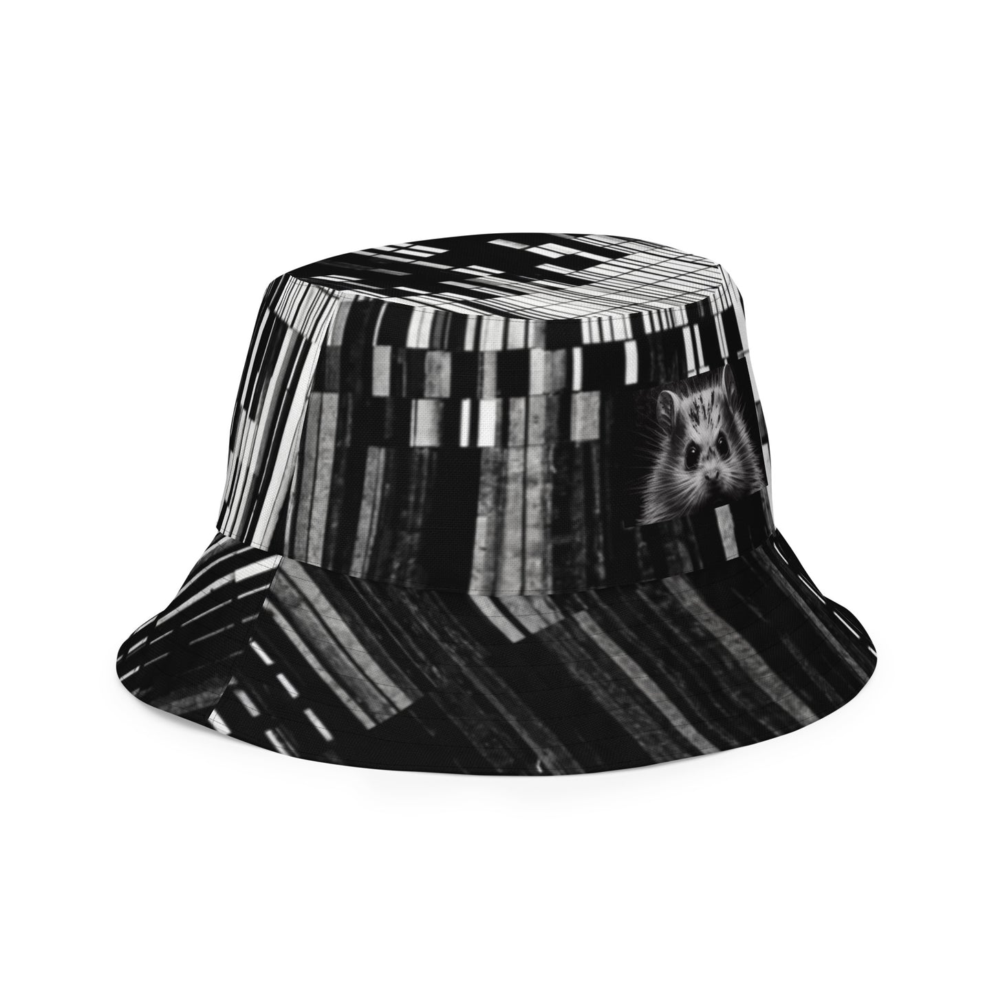 In Glitch We Trust - Ufo 01 - Reversible Fisherman s Hat
