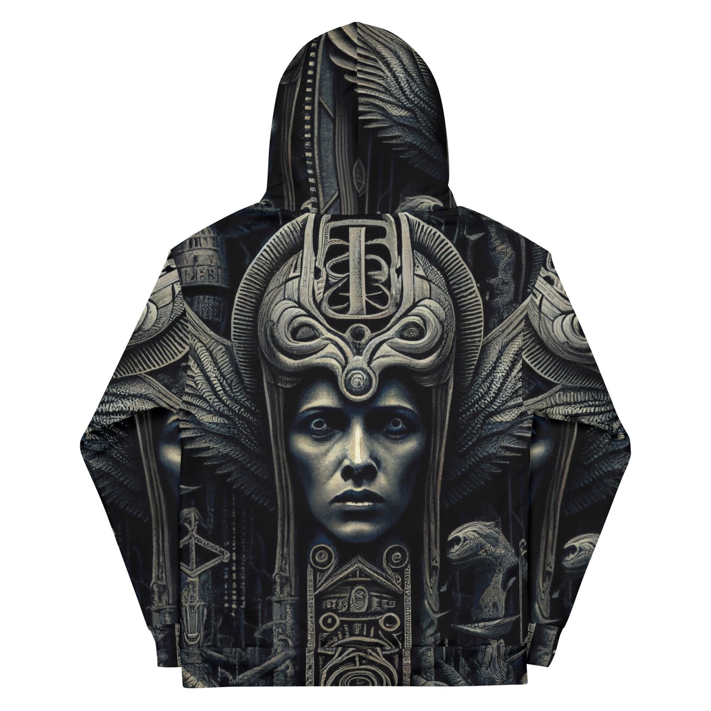 Art Deco Horror 01 Unisex Hoodie - Greetinxxx From Da Dark Side