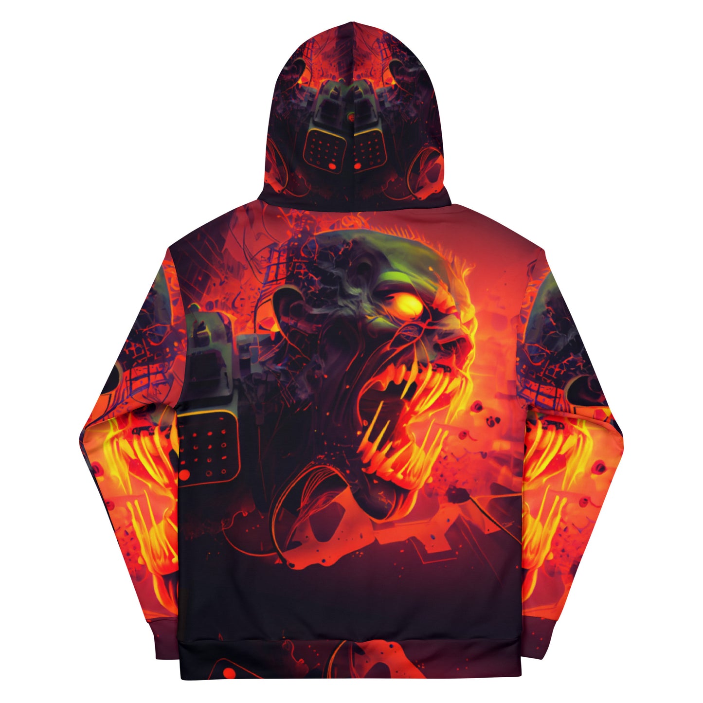 Ready 4 Breakfast? Zombie Acid Attack - Unisex Hoodie - Club Wear / Skate Wear