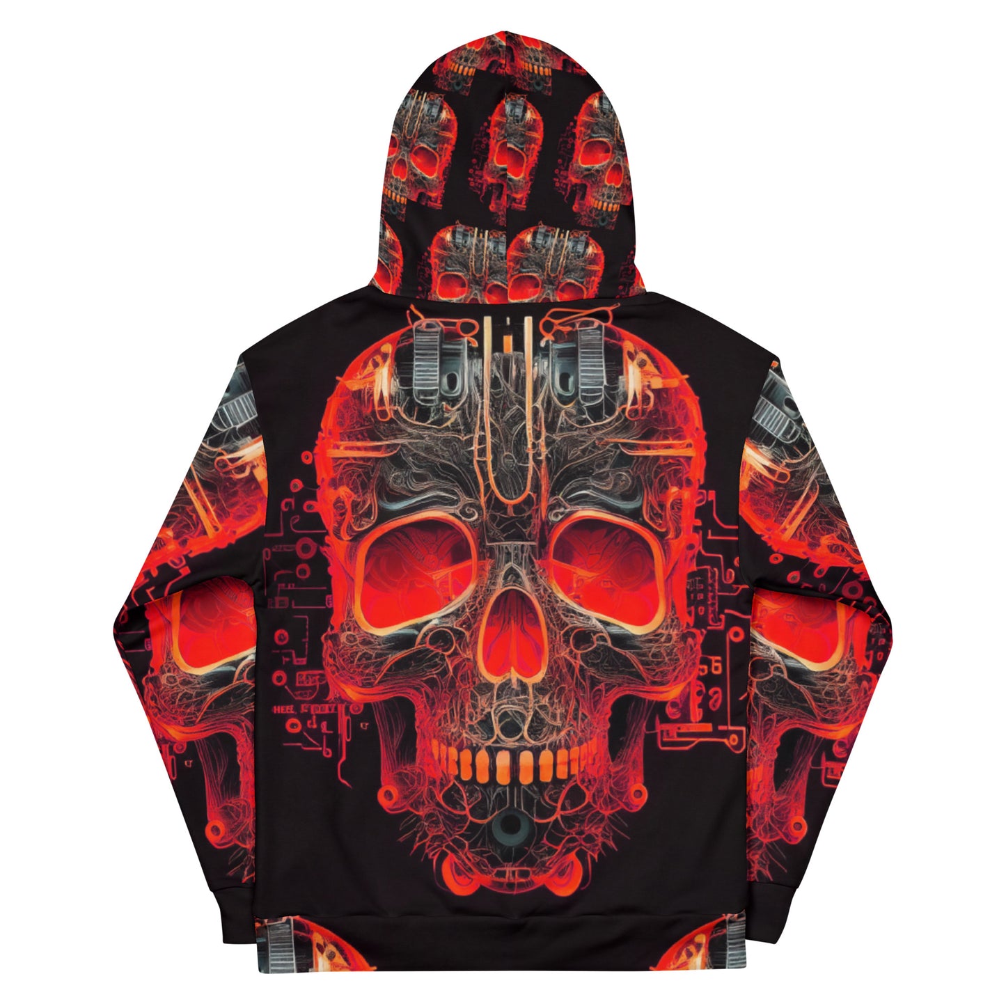 Acid Skulls 06 Unisex Hoodie - Djungle Fever - Oh YESSSS!!!!!!