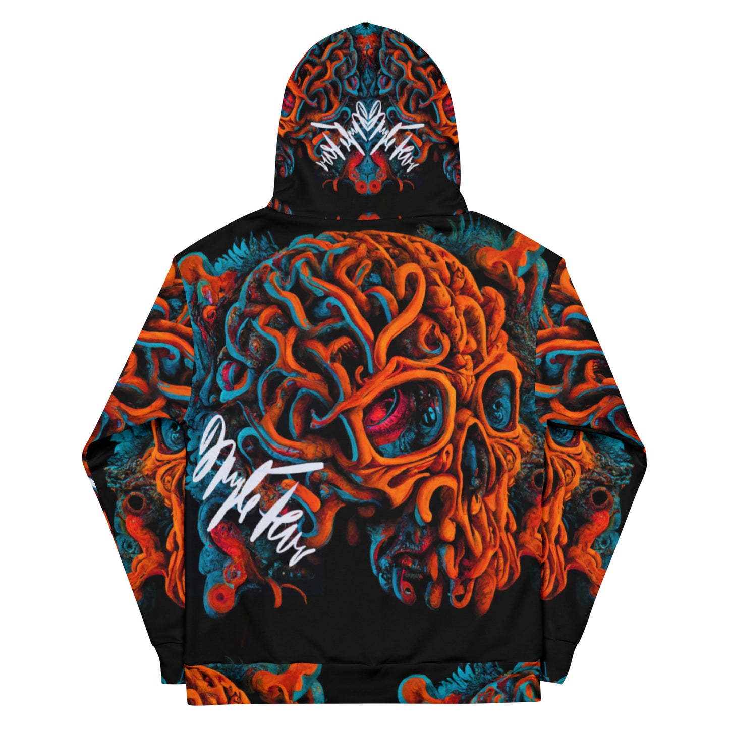 Djungle Fever 02 Acid Skull Ltd Unisex Hoodie