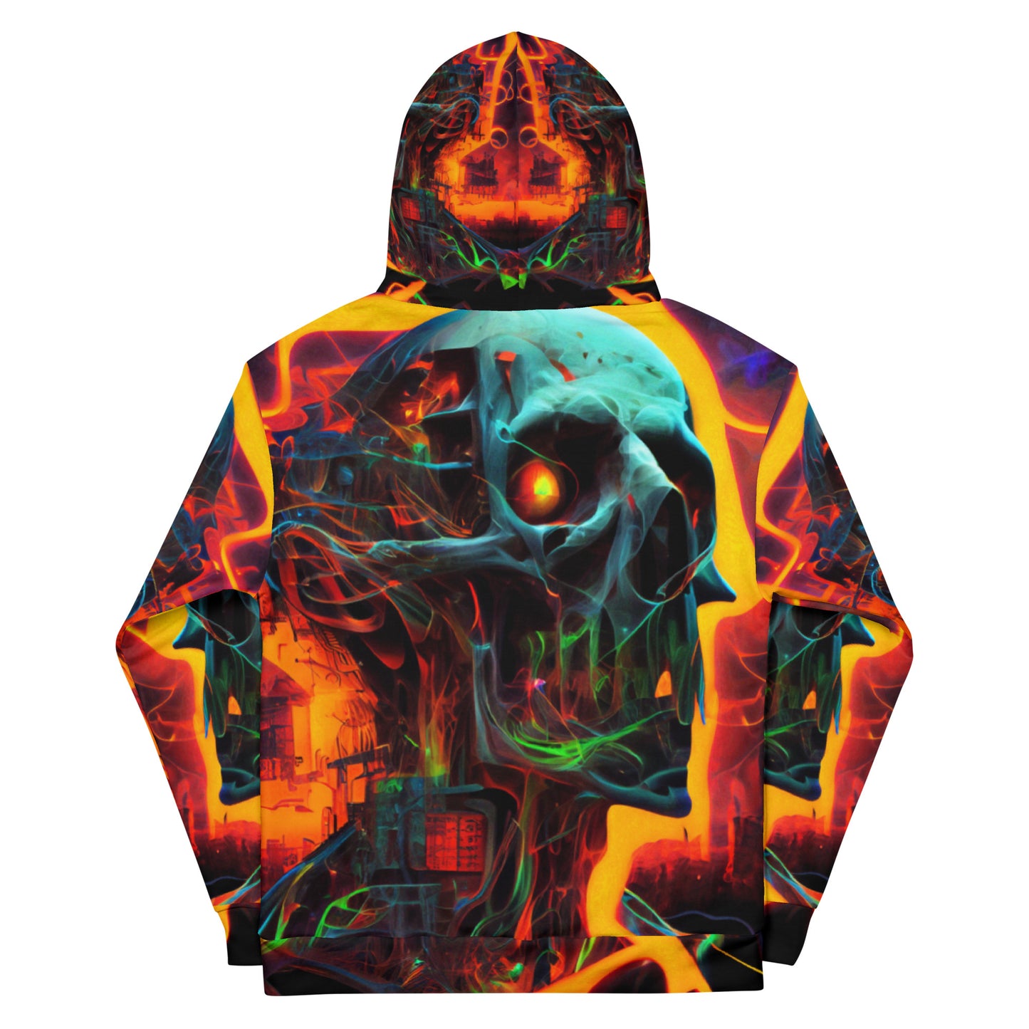 Acid Zombie 27 Unisex Hoodie Club Wear / Stage Fashion / Skate Wear