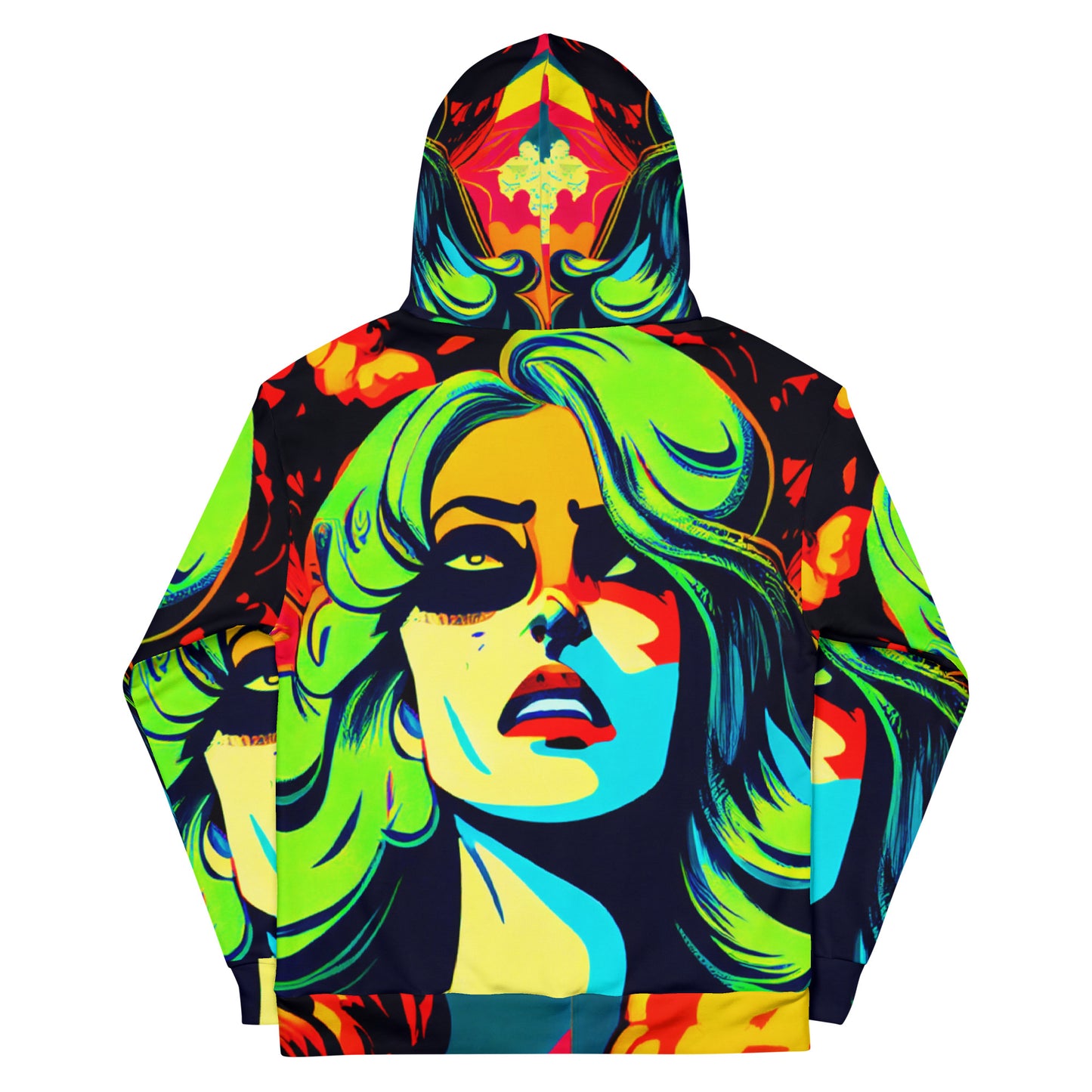 Happie Hippie Apocalypse 01 Unisex Hoodie - Acid Art Club Wear / Skate Wear / Street Wear