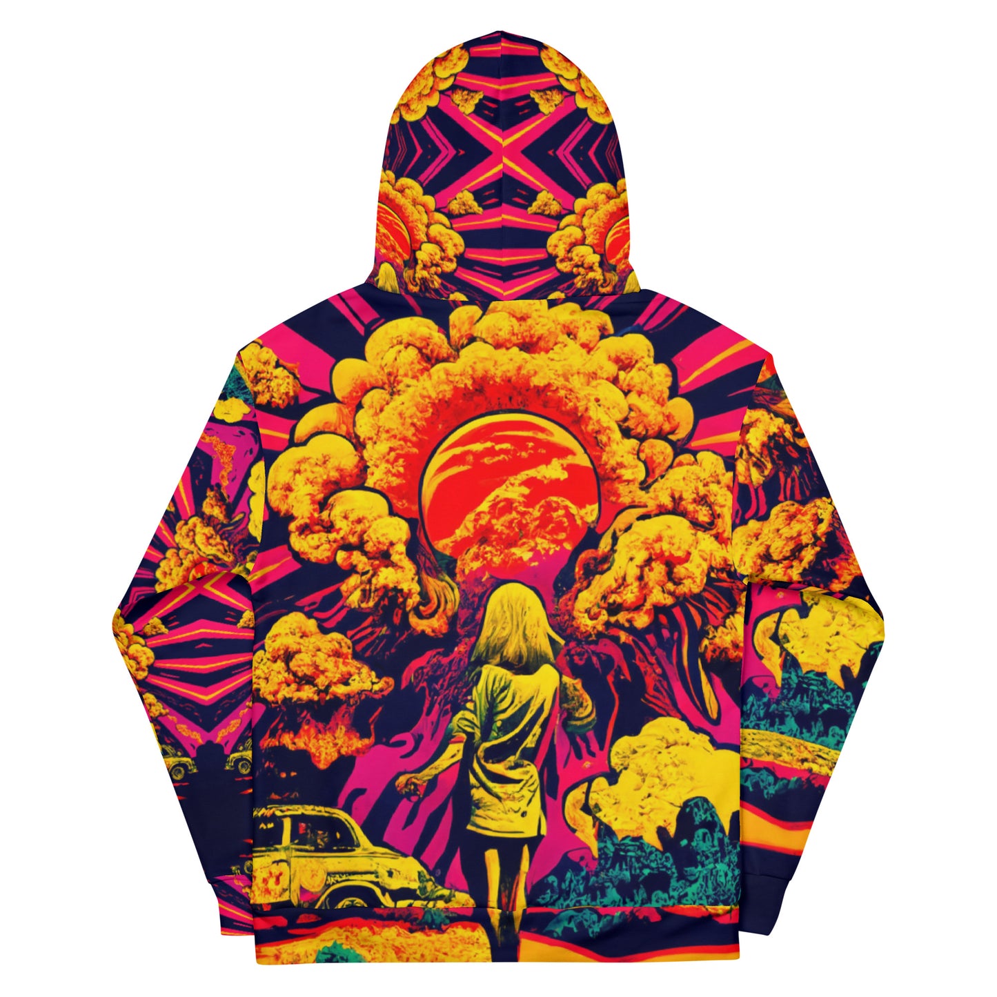 Happy Hippie Apocalypse 05 - Unisex Acidtrip Hoodie