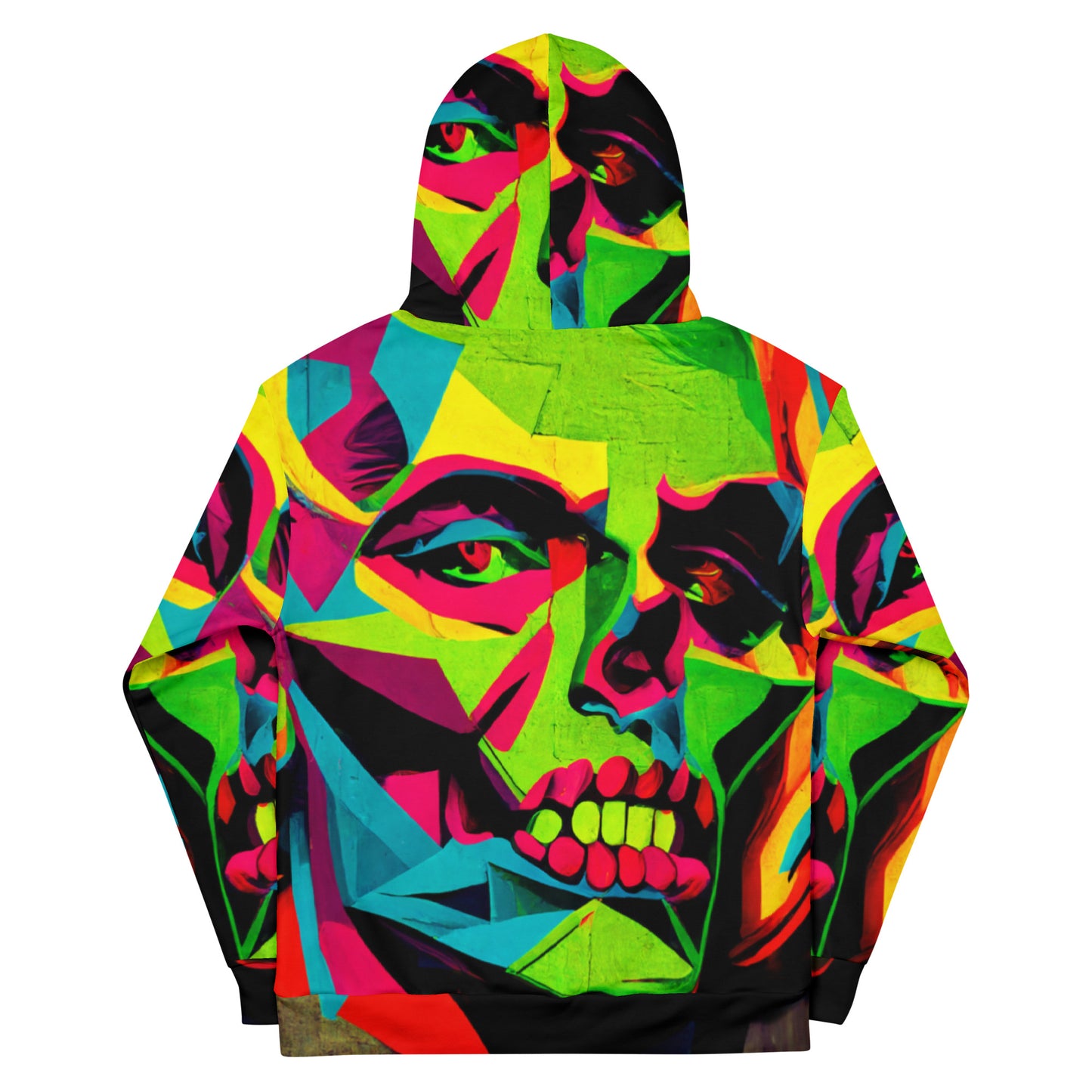 Pop Art Skull 09 Unisex Acid Trip Hoodie