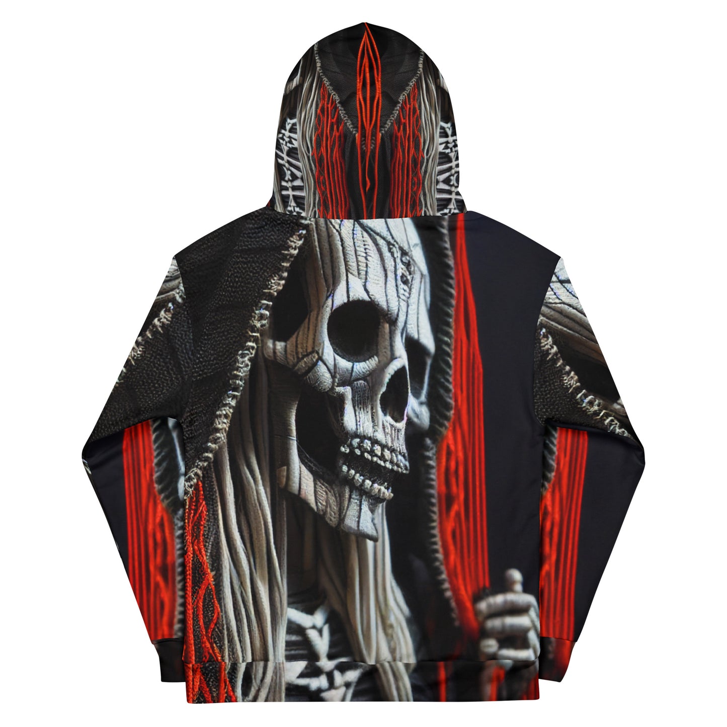Santa Muerte Haekelwahn 01 Unisex Hoodie Skatewear / Clubwear / Stagefashion / Streetwear