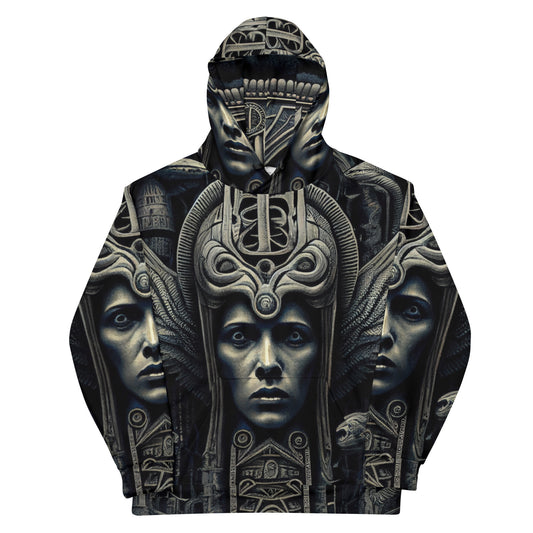 Art Deco Horror 01 Unisex Hoodie - Greetinxxx From Da Dark Side