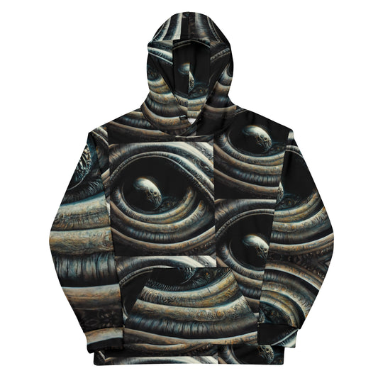 Black Hole 01 Unisex Hoodie - Ready 2 Surf On Antimatter?