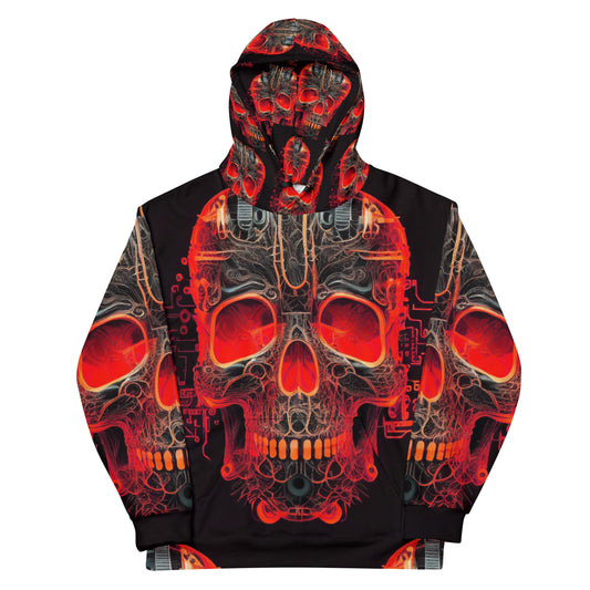 Acid Skulls 06 Unisex Hoodie - Djungle Fever - Oh YESSSS!!!!!!
