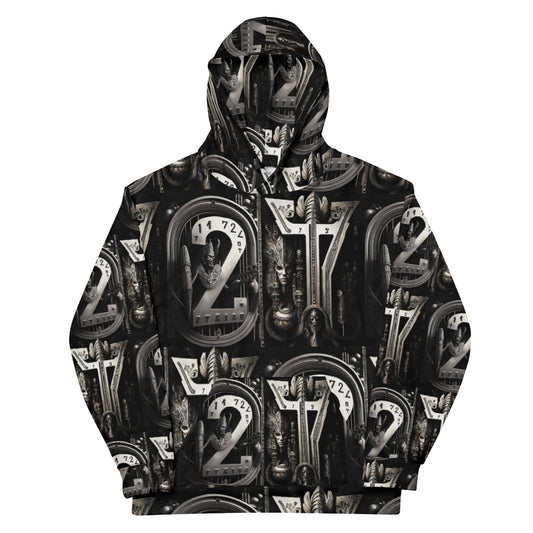 27_03 Conspiracy Unisex Hoodie - 27 27 27 27 27 and not 28