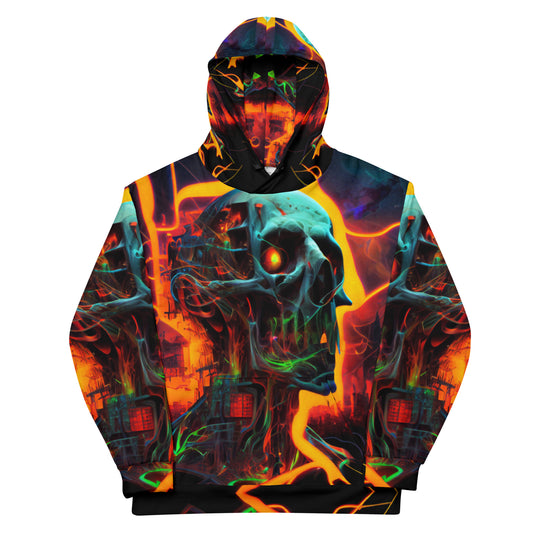 Acid Zombie 27 Unisex Hoodie Club Wear / Stage Fashion / Skate Wear