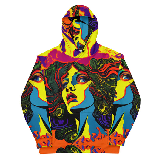 HippieCalypse 03 Unisex Hoodie Acid Fashion / Skatewear / Clubwear / Streetwear
