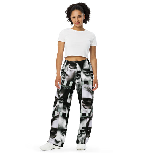 Dada Super8 Collage 01 unisex wide-leg pants
