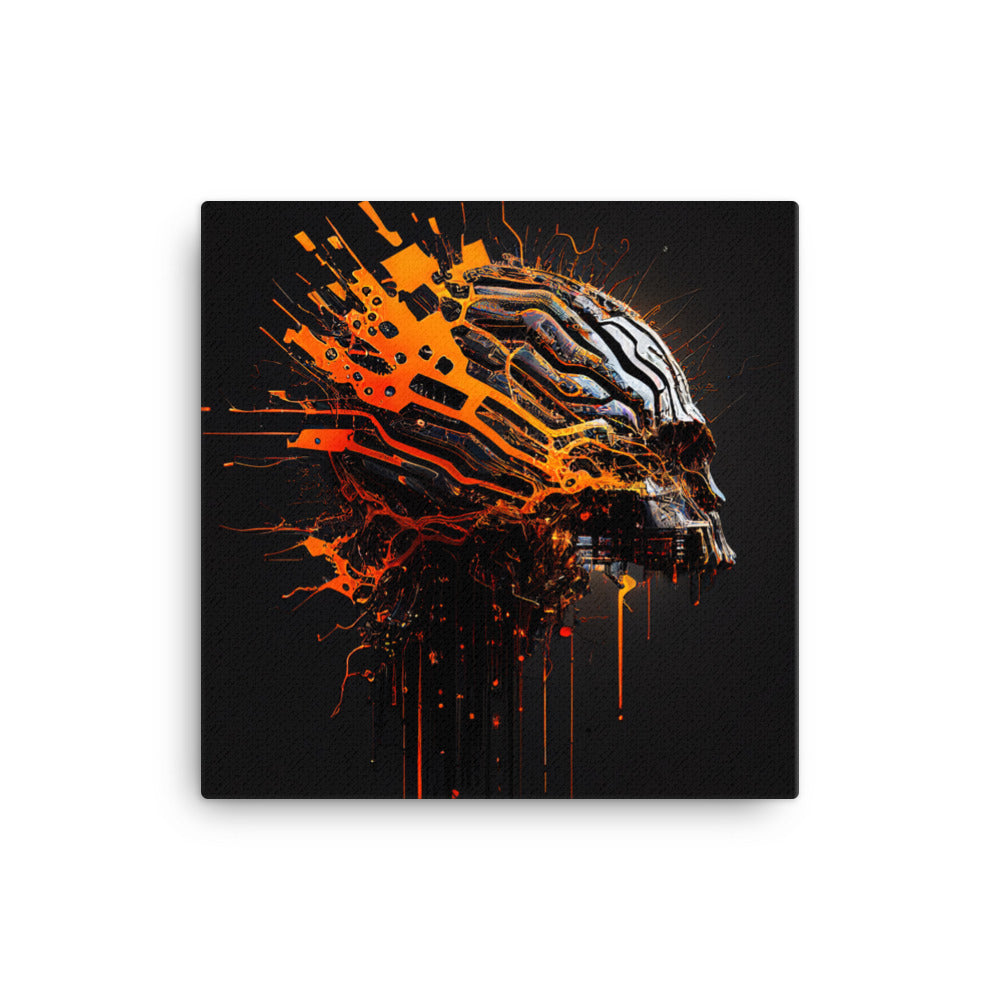 Telepathy 01 Canvas 16" x 16"