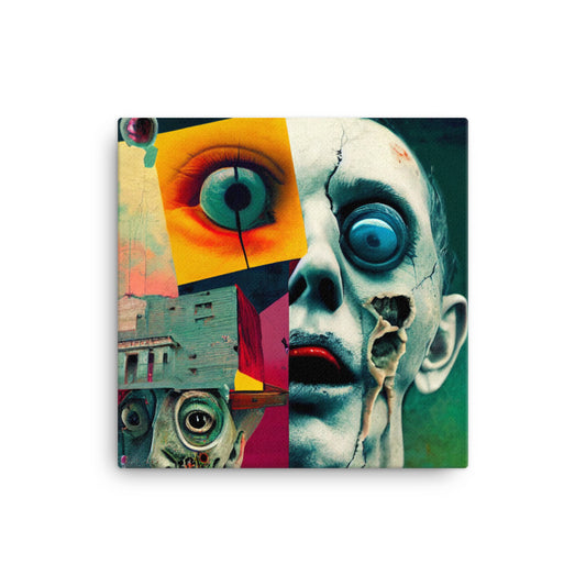 Dada Dude Didi Canvas 16" x 16"