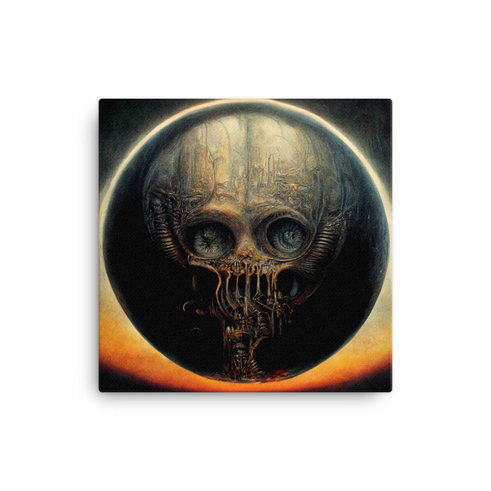 Visitor 02 Canvas 16" x 16"