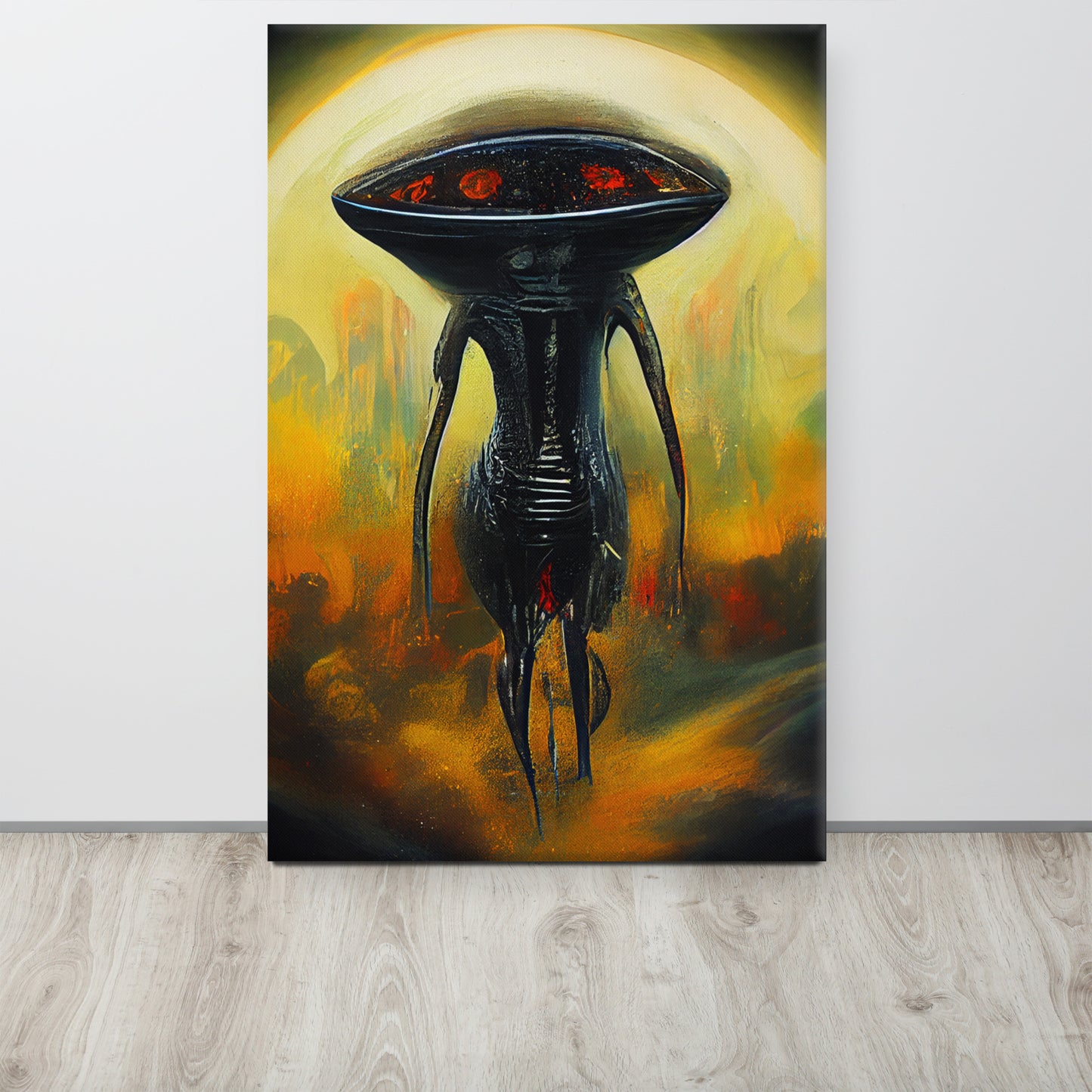 Visitor 01 Artprint on Canvas 24" x 36"