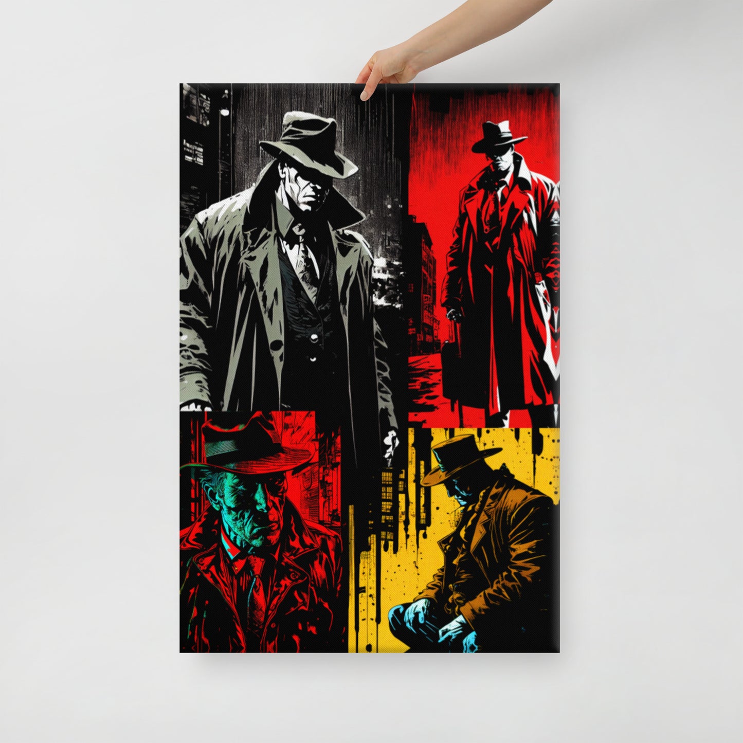 The Return Of The Boogeyman - Artprint on Canvas 24" x 36"