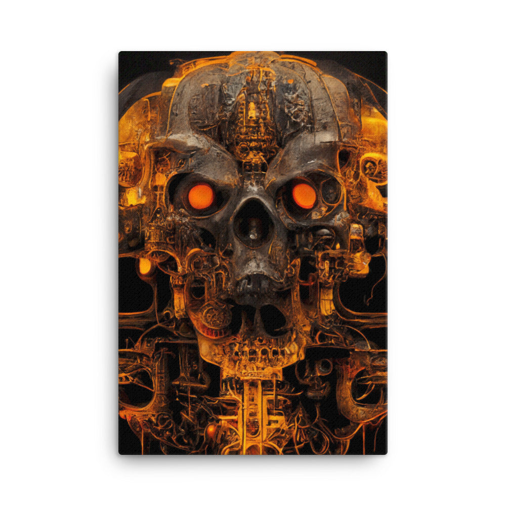 Acid Skulls 07 Canvas 24" x 36"