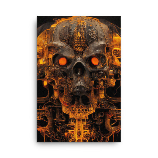 Acid Skulls 07 Canvas 24" x 36"