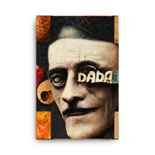 Dada 27 Collage 01 Canvas 24" x 36"