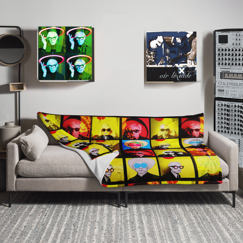 AndEEE Pop Art Trip Art Throw Blanket