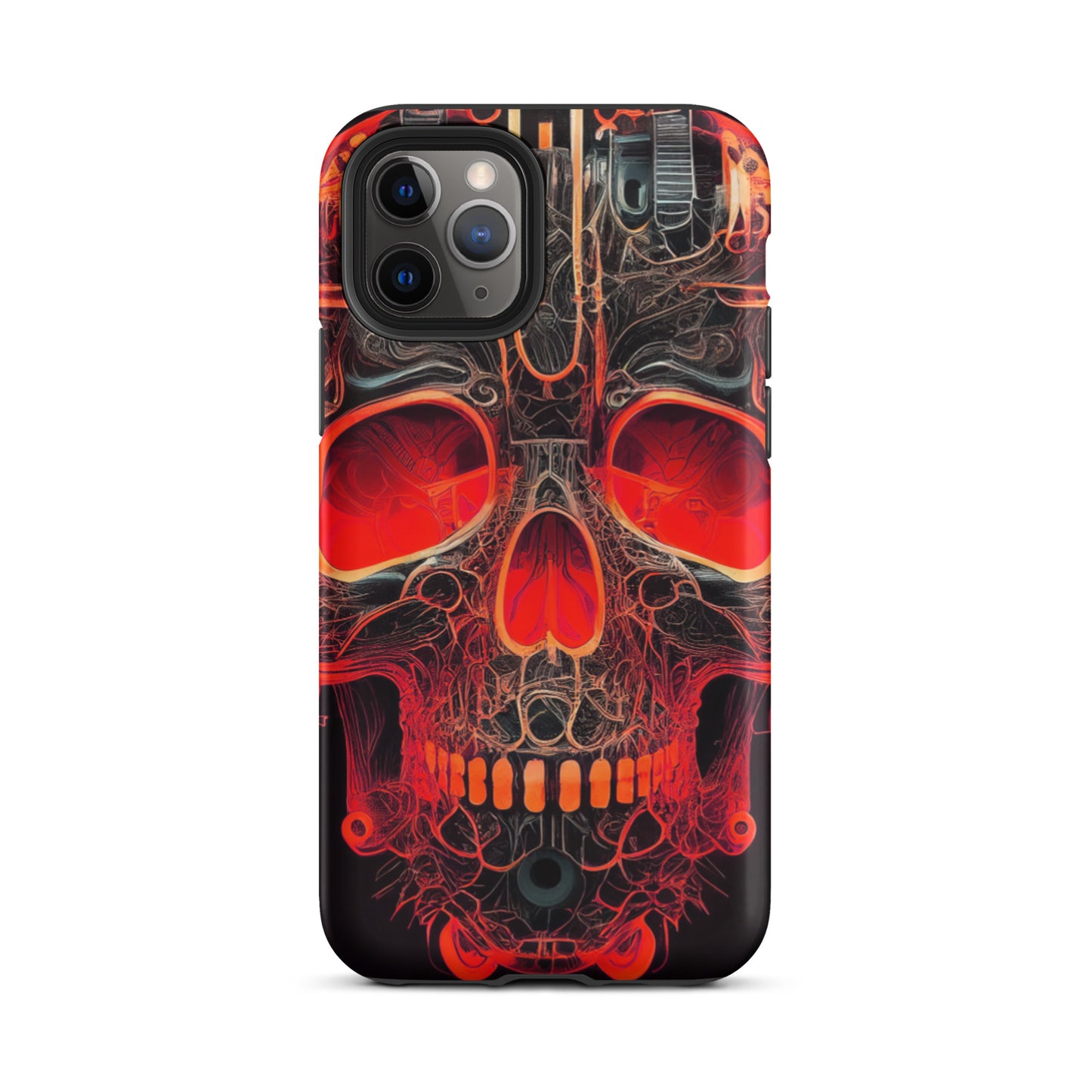 Acid Skulls 06 Tough iPhone case