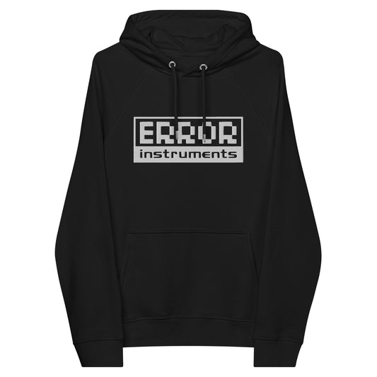 Error Instruments BLK Unisex eco raglan hoodie