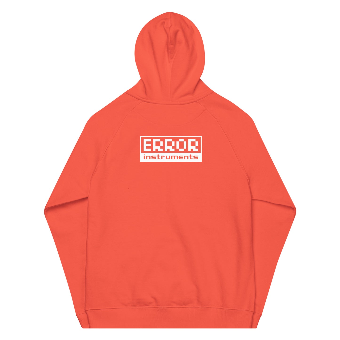Error Instruments ORGN Unisex eco raglan hoodie Skatewear / Stagefashion / Clubwear
