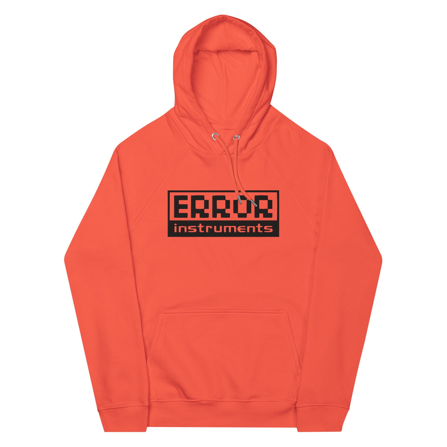 Error Instruments ORGN Unisex eco raglan hoodie Skatewear / Stagefashion / Clubwear