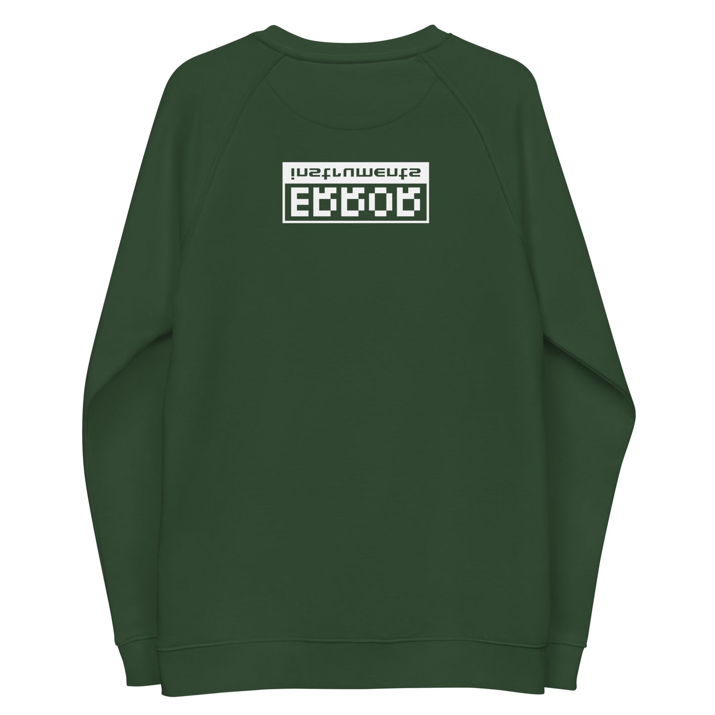 Error Instruments Sweater - Unisex Organic RRRaglan Sweatshirt