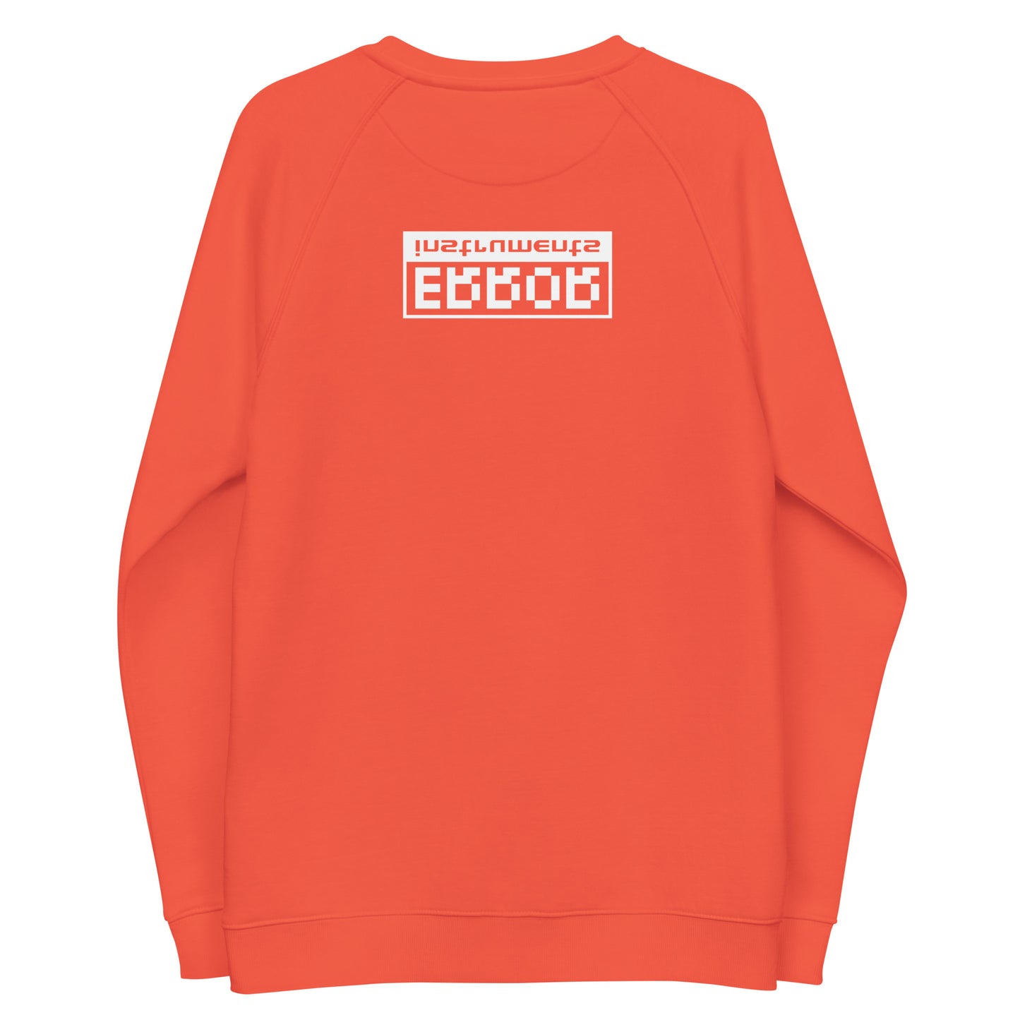 Error Instruments Sweater - Unisex Organic RRRaglan Sweatshirt